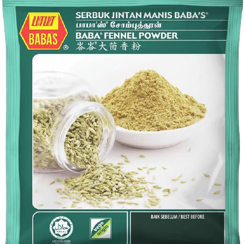 Fennel powder 2025 in malay