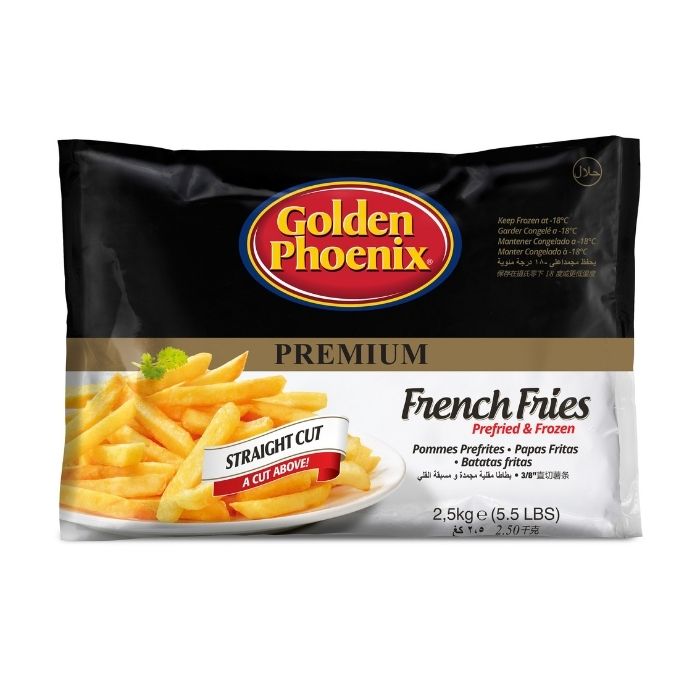 E Pallet - 3/8 Square Cut CHIPPERBEC Frozen French Fries