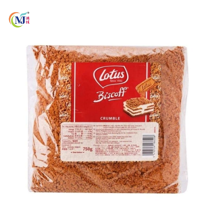 BISCOFF CRUMBLES Lotus 750g/pack