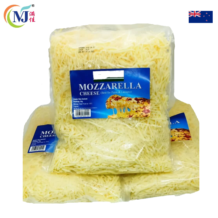 CHEESE MOZZARELLA SHREDDED New Zealand Gred-A