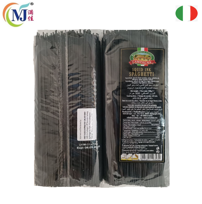 SPAGHETTI Squik INK Campagna iTALY