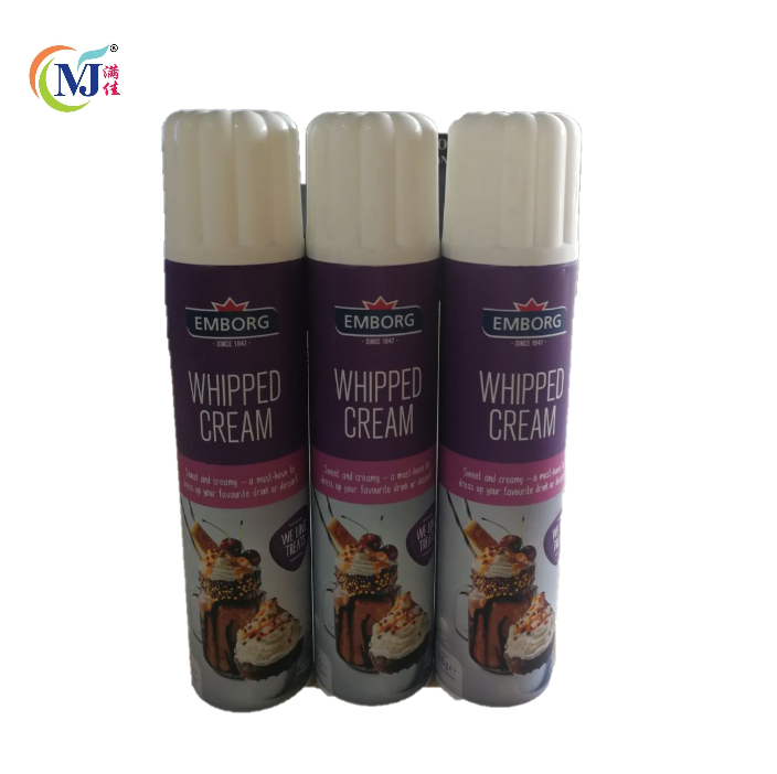 SPRAY WHIPPED CREAM Emborg