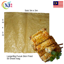 FUCUK SKIN/Beancurd Skin Fried Large 3x3m