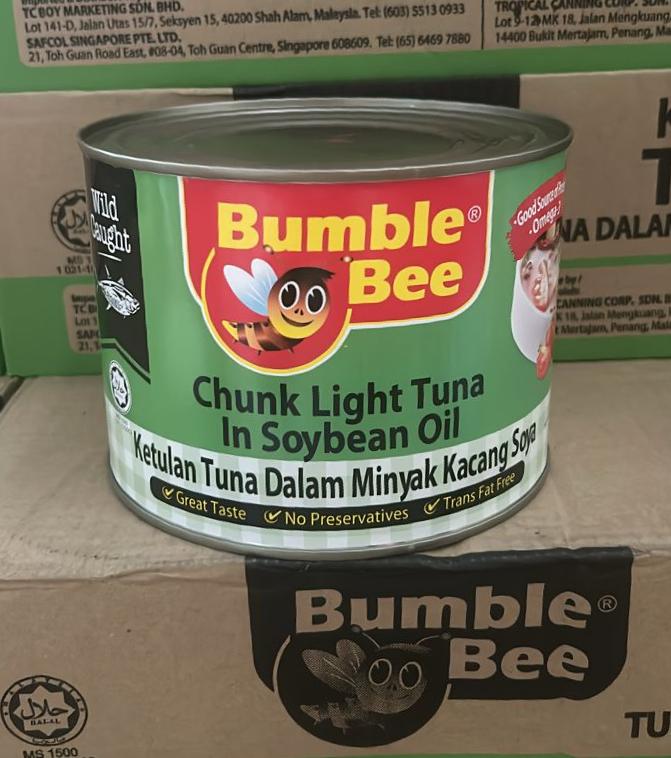 TUNA CHUNK Dalam Minyak Kacang Soya Bumble Bee 