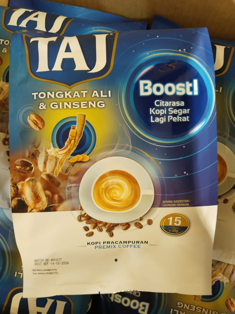 TAJ TONGKAT ALI+GINSENG 30g15sachet/PACK