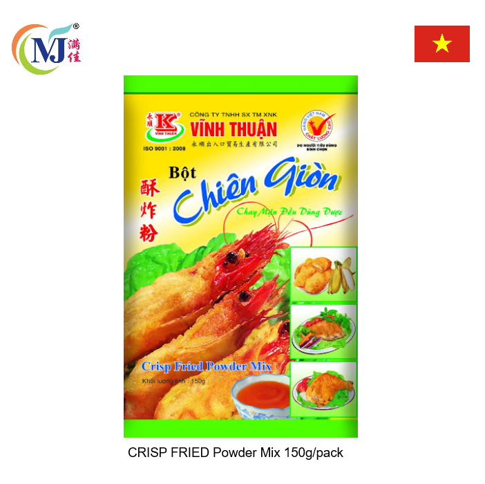 CRISP FRIED Powder MIX VinhThuan 150g/pk