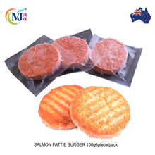 BURGER SALMON Norway 100g 6pcs/pek