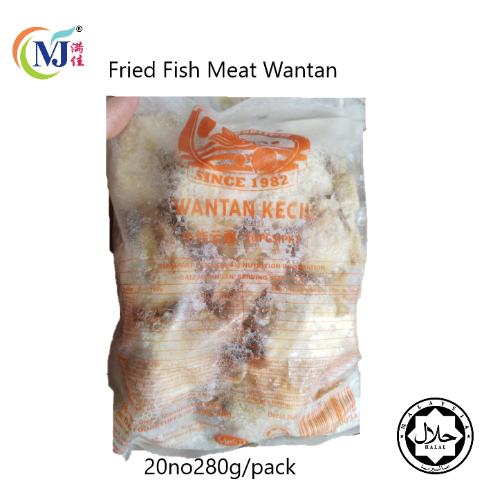 WANTAN FISH Small DC 20no280g/PACK HALAL