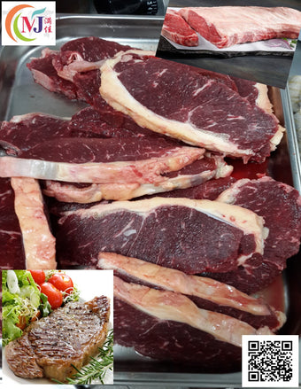 BEEF SIRLOIN /Striploin S-PR Grass Fed FROZEN-Australian (A)