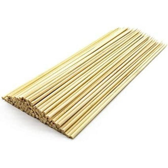 BAMBOO SKEWER White 100pcs/pack