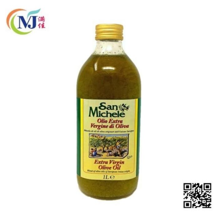 OLIVE OIL ExtraVirgin SanMichelle 1 Liter/bottle